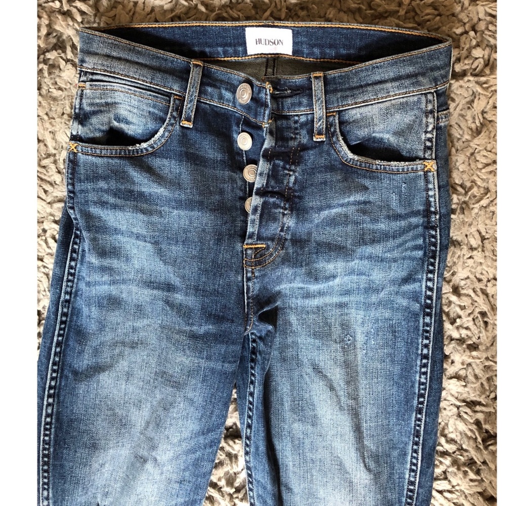 Hudson skinny ankle jeans!